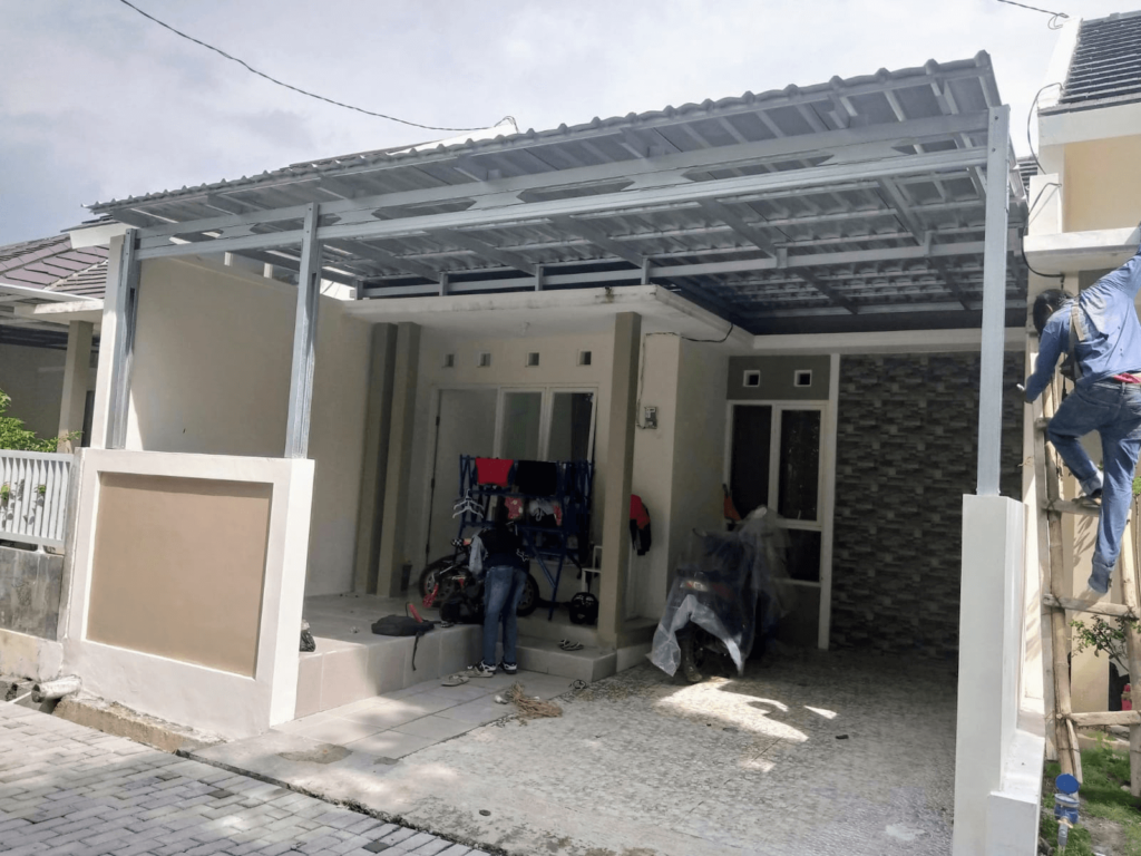 Jasa Pasang Atap Baja Ringan dan Renovasi Atap Rumah Jakarta Bogor Depok Tangerang Bekasi - Raja Baja Ringan