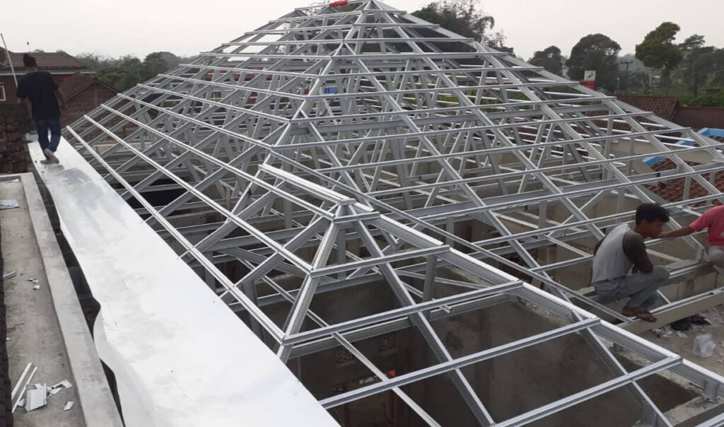 Jasa Pasang Atap Baja Ringan dan Renovasi Atap Rumah Jakarta Bogor Depok Tangerang Bekasi - Raja Baja Ringan 04